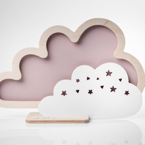 Lampa Chmurka różowa