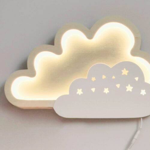 Lampa Chmurka biała