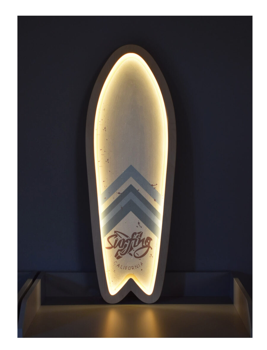 Lampa Deska Surfingowa kremowa - obrazek 2