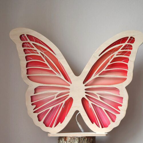 Lampa Motyl koralowy
