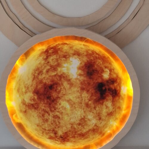 Lampa Słońce